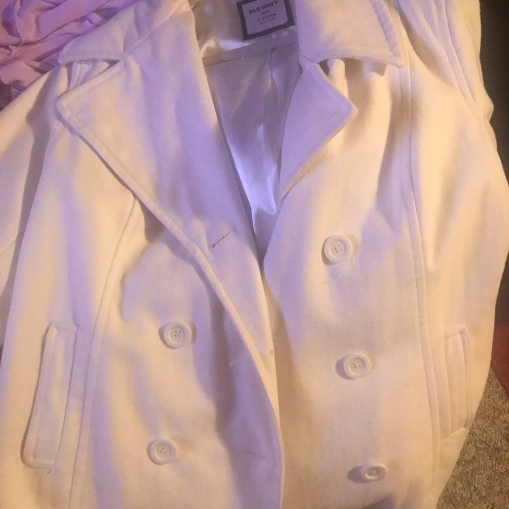 White peacoat